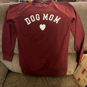 Small dog mom long sleeve shirt